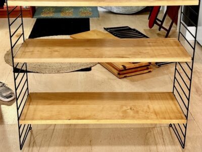 3 Wall "String"Shelving Units by Nils & Kajsa Strinning