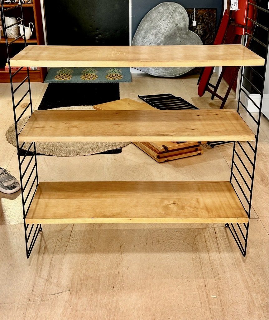 3 Wall "String"Shelving Units by Nils & Kajsa Strinning