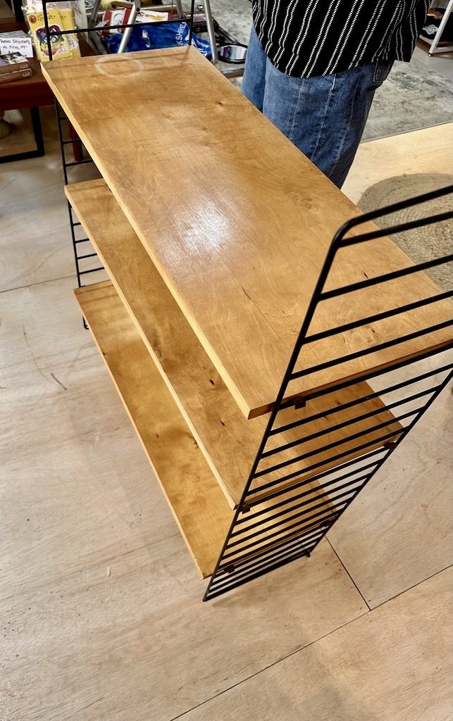 3 Wall "String"Shelving Units by Nils & Kajsa Strinning - Image 4