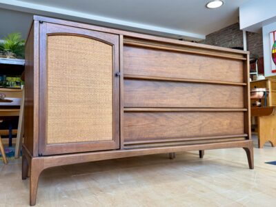 1960s Walnut Credenza from the Lane 'Rhythm' Collection