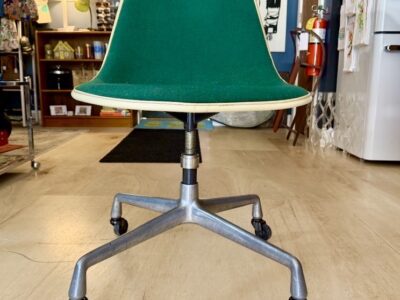 Vintage Eames Upholstered Shell Chair by Herman Miller