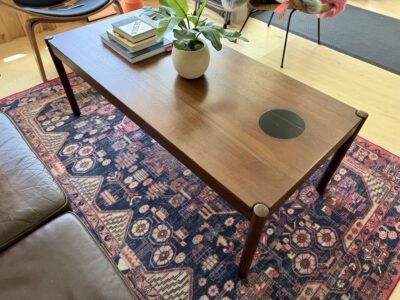 1960s Reversible Top Teak Coffee Table by Magnus Olesen