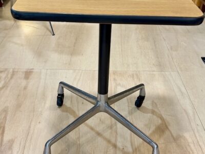 Vintage Eames Rolling Task Table by Herman Miller