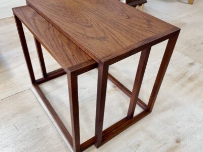 Set of Walnut Nesting Tables by Karl Erik Ekselius -Sweden